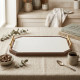 Wooden Tray Set 2 Pcs